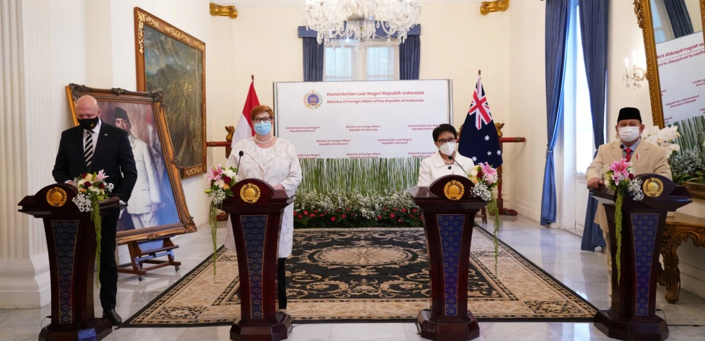 Indonesia-Australia Tingkatkan Hubungan Pertahanan dan Keamanan